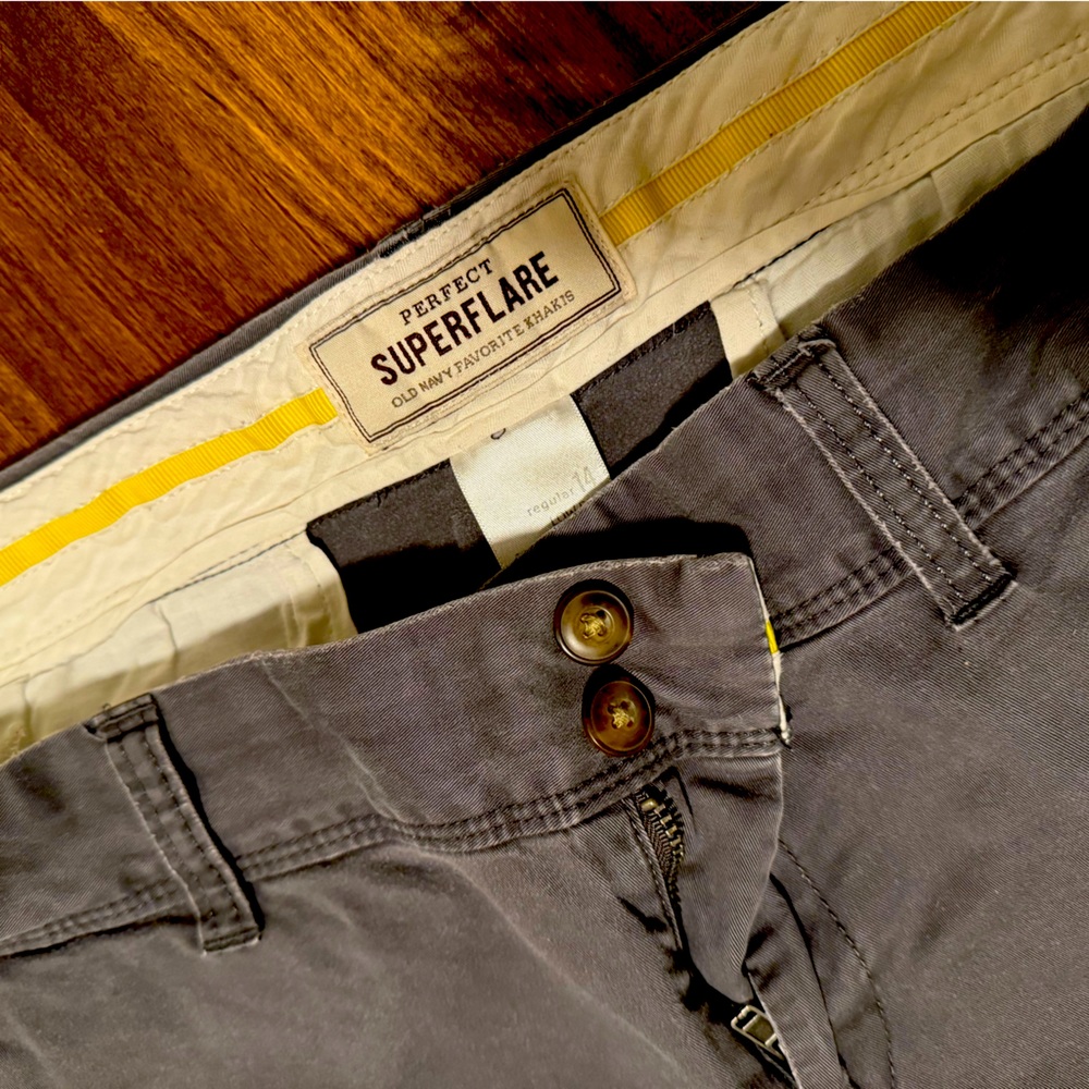 Old Navy low rise pants!